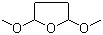 structure of CAS# 696-59-3, 2,5-Dimethoxytetrahydrofuran;Tetrahydro-2,5-dimethoxyfuran