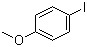 结构式 CAS# 696-62-8, 4-碘苯甲醚; 对碘苯甲醚