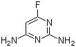 结构式 CAS# 696-83-3, 2,4-二氨基-6-氟嘧啶