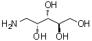 1-Amino-1-deoxy-D-arabinitol molecular structure (CAS 69686-08-4)