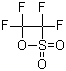 structure of CAS# 697-18-7, Tetrafluoroethane beta-sultone;3,3,4,4-Tetrafluoro-1,2-oxathietane 2,2-dioxide