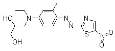 分散蓝 102分子结构 (CAS 69766-79-6)