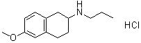 1,2,3,4-四氢-6-甲氧基-N-丙基-2-萘胺盐酸盐分子结构 (CAS 69788-83-6)