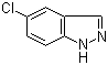 结构式 CAS# 698-26-0, 5-氯-1H-吲唑