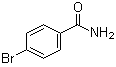 4-Bromobenzamide molecular structure (CAS 698-67-9)