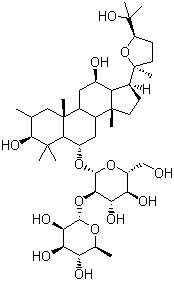 结构式 CAS# 69884-00-0, 拟人参皂苷 F11