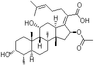 Fusidine molecular structure (CAS 6990-06-3)