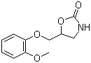 structure of CAS# 70-07-5, Mephenoxalone;5-[(2-Methoxyphenoxy)methyl]-2-oxazolidinone