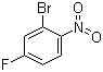 2-Bromo-4-fluoronitrobenzene molecular structure (CAS 700-36-7)