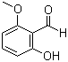 2-羟基-6-甲氧基苯甲醛分子结构 (CAS 700-44-7)