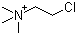 (2-Chloroethyl)trimethylammonium molecular structure (CAS 7003-89-6)