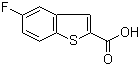 5-Fluorobenzo[b]thiophene-2-carboxylic acid molecular structure (CAS 70060-13-8)