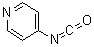 Pyridin-4-yl isocyanate molecular structure (CAS 70067-45-7)