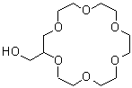 structure of CAS# 70069-04-4, 2-Hydroxymethyl-18-crown-6;Hydroxymethyl-18-crown-6