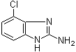 structure of CAS# 701-14-4, 4-Chloro-1H-benzimidazol-2-amine;7-Chloro-1H-benzimidazol-2-amine