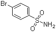 结构式 CAS# 701-34-8, 4-溴苯磺酰胺; 对溴苯磺酰胺