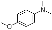N,N-Dimethyl-4-methoxyaniline molecular structure (CAS 701-56-4)