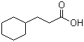3-环己基丙酸分子结构 (CAS 701-97-3)