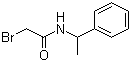 2-Bromo-N-(1-phenylethyl)acetamide molecular structure (CAS 70110-38-2)