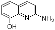 2-Amino-8-hydroxyquinoline molecular structure (CAS 70125-16-5)
