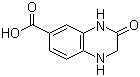 结构式 CAS# 702669-54-3, 3-氧代-1,2,3,4-四氢喹喔啉-6-羧酸