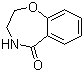 结构式 CAS# 703-51-5, 3,4-二氢-1,4-苯并氧氮杂卓-5(2H)-酮
