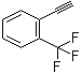 (2-Trifluoromethylphenyl)acetylene molecular structure (CAS 704-41-6)