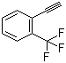 2-(三氟甲基)苯乙炔分子结构 (CAS 704-46-1)