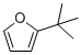 2-叔-丁基呋喃分子结构 (CAS 7040-43-9)