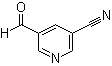 结构式 CAS# 70416-53-4, 5-甲酰基烟腈