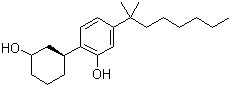 rel-5-(1,1-Dimethylheptyl)-2-[(1R,3S)-3-hydroxycyclohexyl]phenol molecular structure (CAS 70434-82-1)