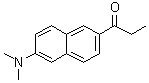 2-Propionyl-6-dimethylaminonaphthalene molecular structure (CAS 70504-01-7)