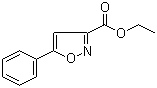 结构式 CAS# 7063-99-2, 5-苯基-3-异噁唑甲酸乙酯