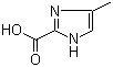 4-Methyl-1H-imidazole-2-carboxylic acid molecular structure (CAS 70631-93-5)