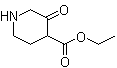 3-Oxo-4-piperidinecarboxylic acid ethyl ester molecular structure (CAS 70637-75-1)