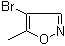 4-Bromo-5-methylisoxazole molecular structure (CAS 7064-37-1)
