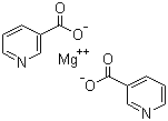 3-Pyridinecarboxylic acid magnesium salt molecular structure (CAS 7069-06-9)