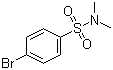4-Bromo-N,N-dimethylbenzenesulfonamide molecular structure (CAS 707-60-8)