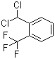structure of CAS# 707-72-2, 2-(Trifluoromethyl)benzal chloride