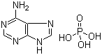 structure of CAS# 70700-30-0, Adenine phosphate;6-Aminopurine phosphate; Vitamin B4