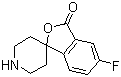 5-Fluoro-3H-spiro[isobenzofuran-1,4'-piperidin]-3-one molecular structure (CAS 707541-47-7)