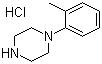 N-(2-Methylphenyl)piperazine hydrochloride molecular structure (CAS 70849-60-4)