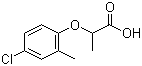 Mecoprop molecular structure (CAS 7085-19-0)