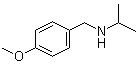 structure of CAS# 70894-74-5, Isopropyl(4-methoxybenzyl)amine;4-Methoxy-N-(1-methylethyl)benzenemethanamine