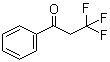 structure of CAS# 709-21-7, 2-(Trifluoromethyl)acetophenone;3,3,3-Trifluoro-1-phenylpropan-1-one