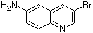 structure of CAS# 7101-96-4, 3-Bromoquinolin-6-amine;6-Amino-3-bromoquinoline