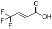4,4,4-Trifluorocrotonic acid molecular structure (CAS 71027-02-6)