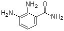 结构式 CAS# 711007-44-2, 2,3-二氨基苯甲酰胺