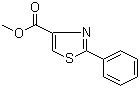 结构式 CAS# 7113-02-2, 2-苯基噻唑-4-羧酸甲酯