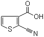 2-Cyano-3-thioenylcarboxylic acid molecular structure (CAS 71154-34-2)